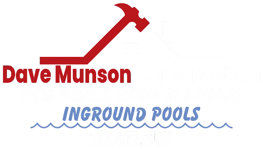 Dave Munson Construction Inc. new logo - white text